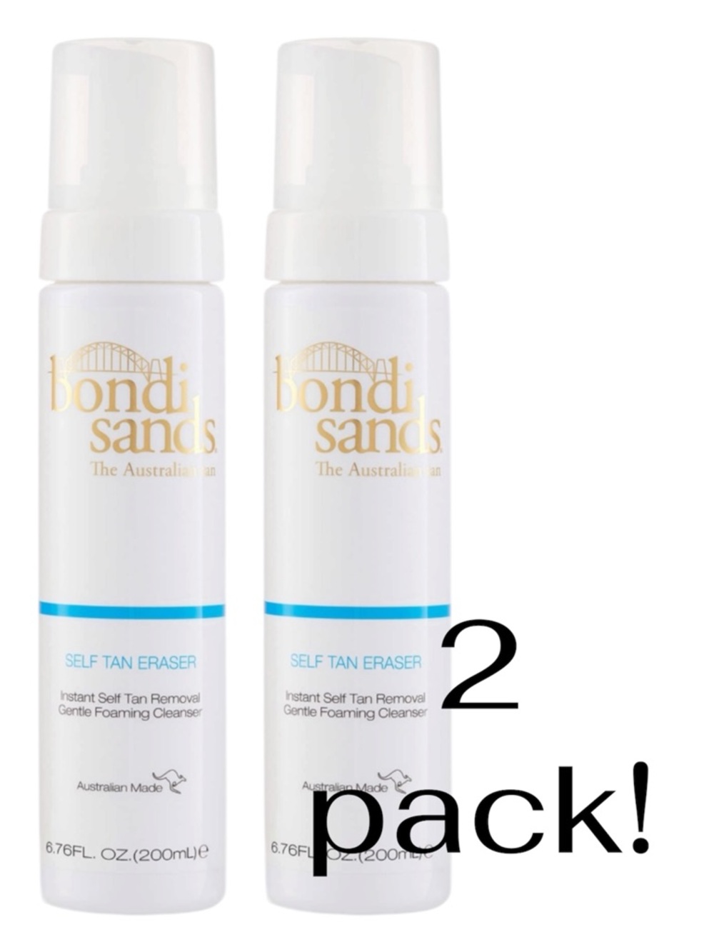 2 pack Bondi Sands Self Tan Eraser